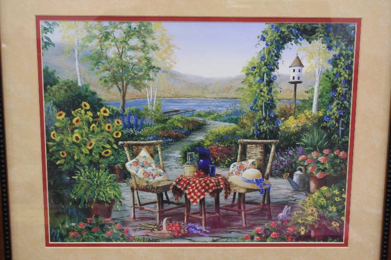 lot 114B image: Home & Garden Print by Barbara Jelisky