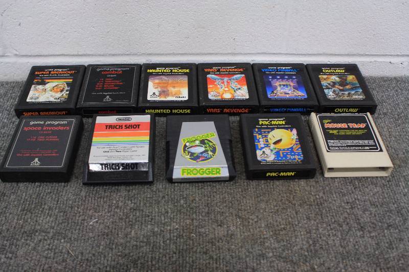 lot 209 image: Vintage Video Games