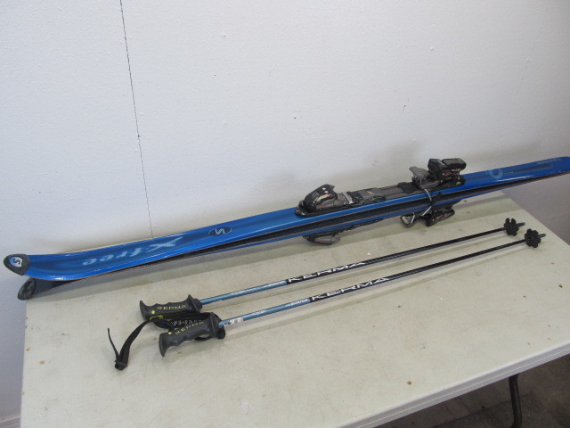 lot 64 image: Salomon Skis wKerma Poles