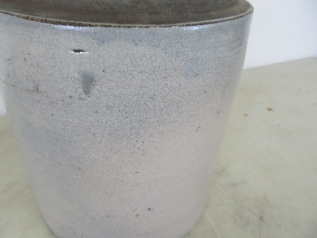 lot 57 image: NICE Antique Stoneware Whiskey Jug