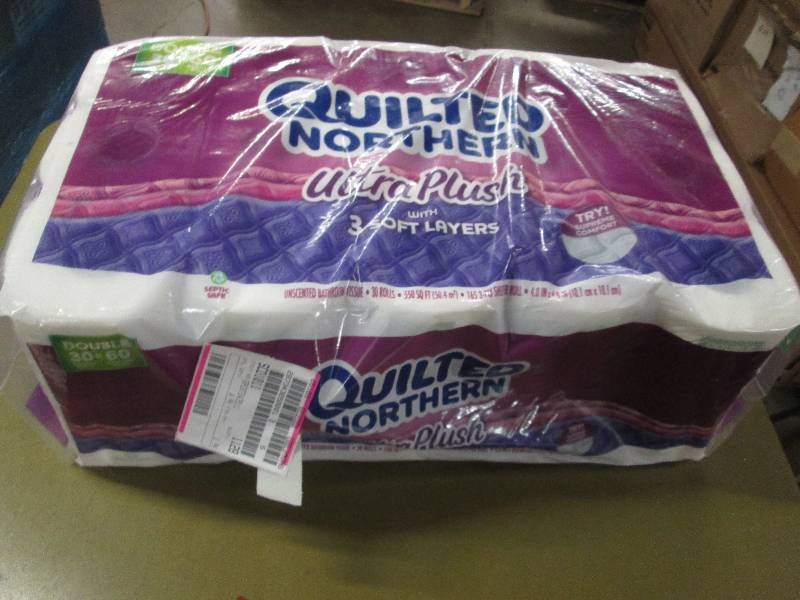 lot 4 image: 30 Double Rolls Quilted Northern Ul...