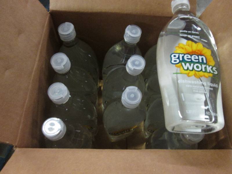 lot 24 image: 1 case of 12 bottles Green Works Na...