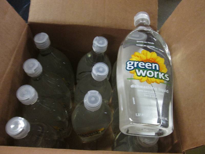 lot 29 image: 1 case of 12 bottles Green Works Na...