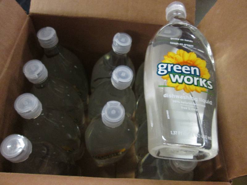 lot 31 image: 1 case of 12 bottles Green Works Na...