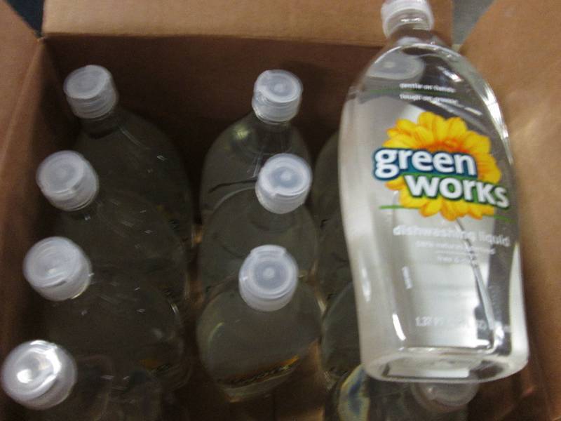 lot 33 image: 1 case of 12 bottles Green Works Na...