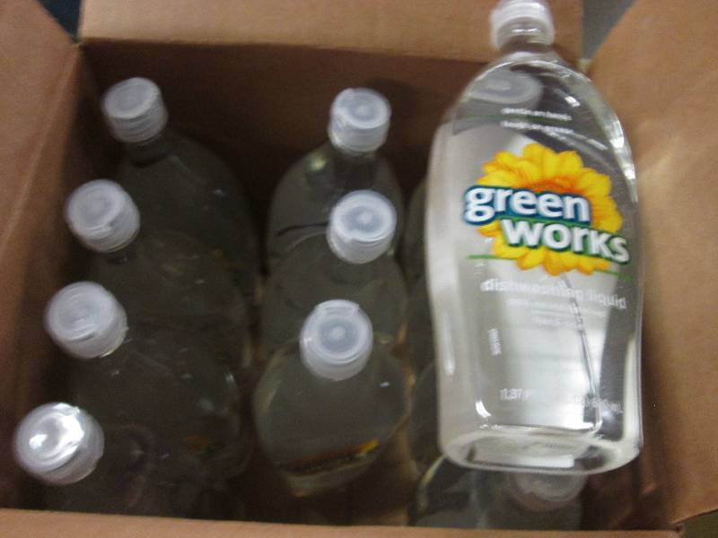 lot 34 image: 1 case of 12 bottles Green Works Na...