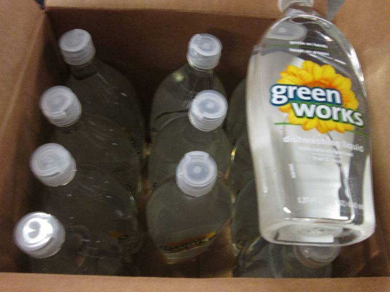 lot 35 image: 1 case of 12 bottles Green Works Na...