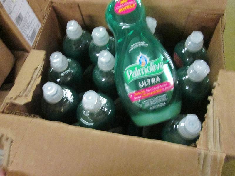 lot 54 image: Case of 12 Palmolive Dish Detergent...