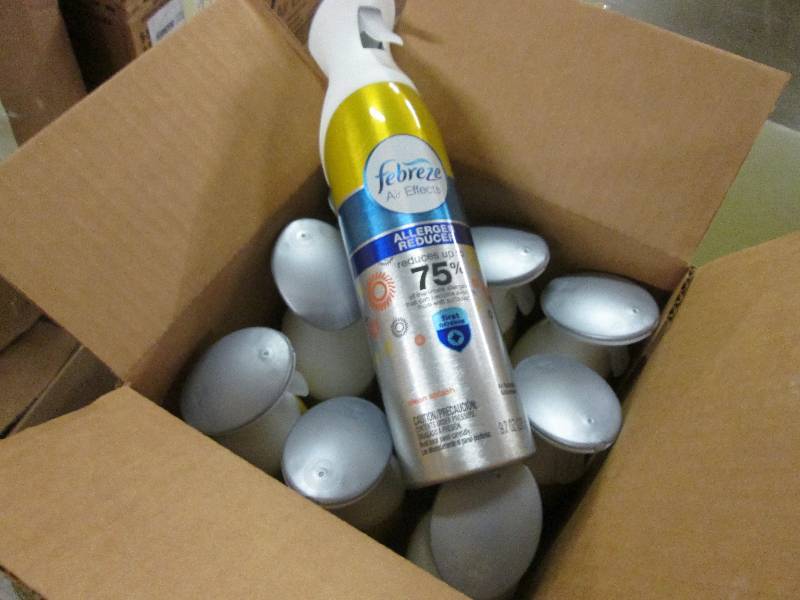 lot 55 image: Lot of 9 Febreze Air Effects 9.7 oz...