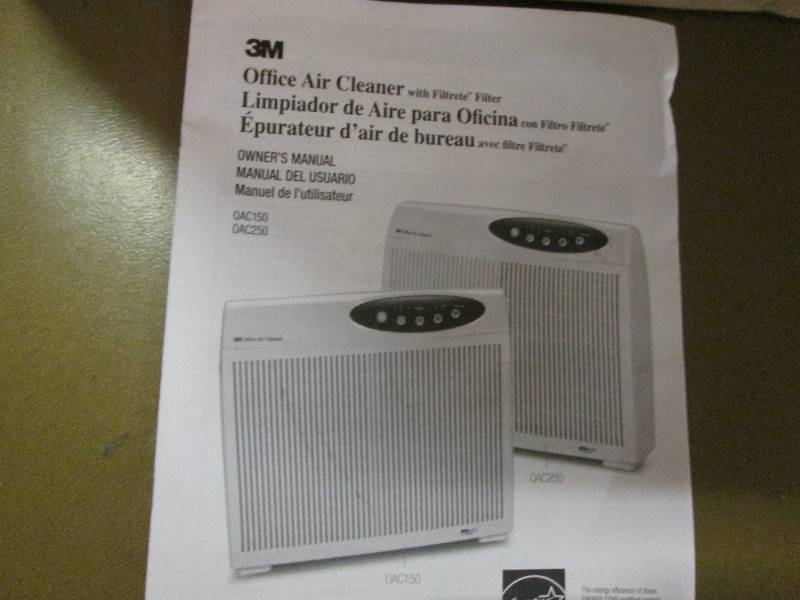 lot 83 image: 3M Office Air Cleaner...