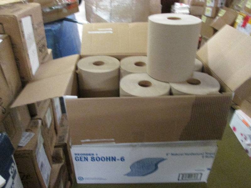lot 84 image: 2 Cases of 6 rolls each 8 inch Natu...