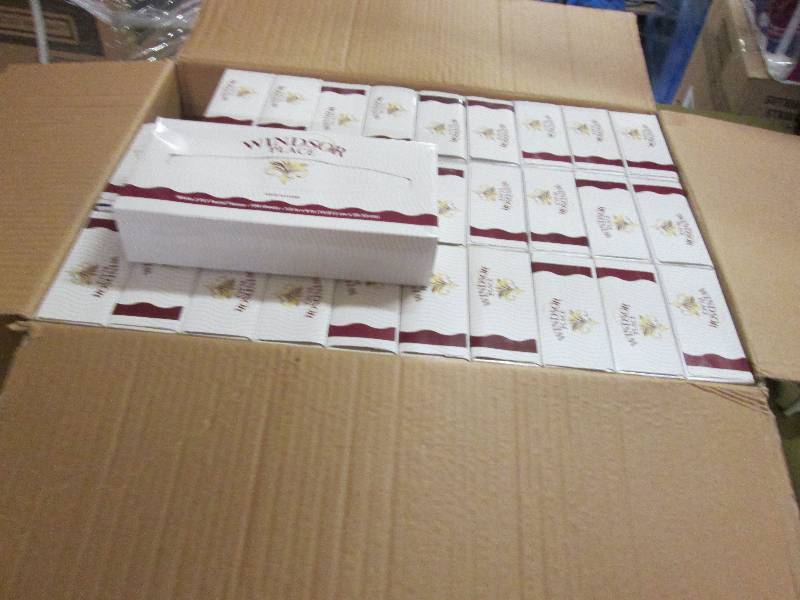lot 110 image: Case of 30 boxes Windsor Place Whit...