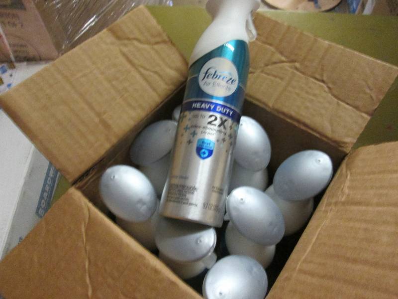 lot 125 image: Case of 9 Cans Febreze HD Air Refre...