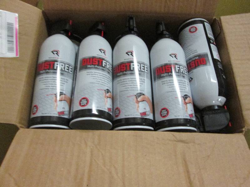 lot 133 image: Case of 10 Cans Multipurpose Duster...