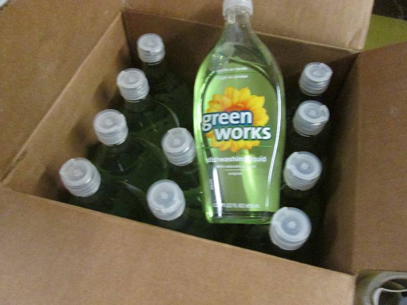lot 155 image: 1 case of 12 bottles Green Works Na...