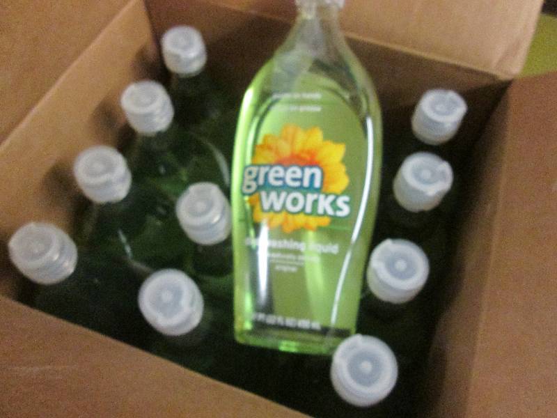 lot 157 image: 1 case of 12 bottles Green Works Na...