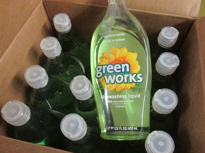 lot 159 image: 1 case of 12 bottles Green Works Na...