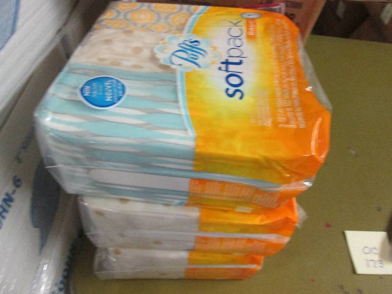 lot 173 image: 3- 3pk of Puff Soft Pack Facial Tis...