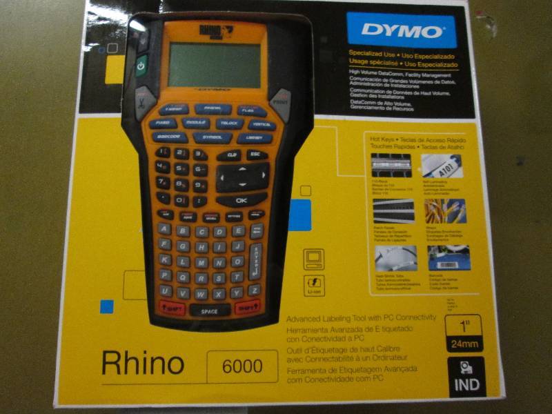 lot 196 image: Dymo Rino 6000 Labeling Tool...