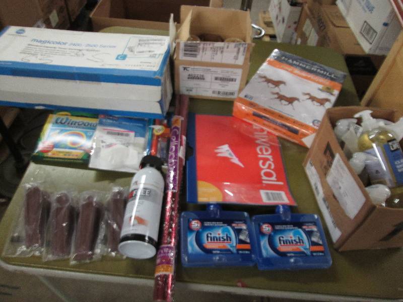 lot 199 image: Mixed Lot Konica toner, Copy Paper...