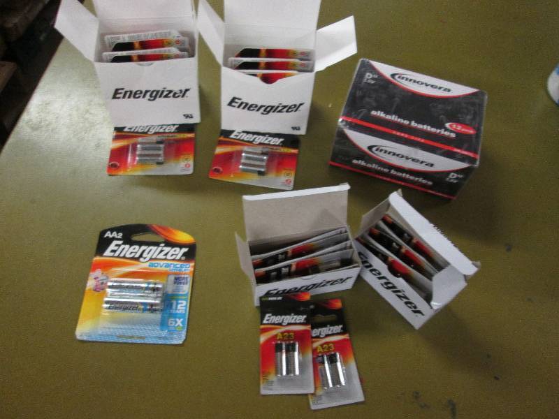 lot 201 image: Battery Lot Energizer12-2 pk CR2s...