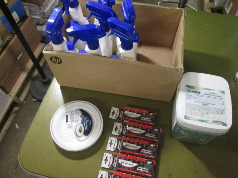 lot 208 image: Lot of 7 Empty Bottles for WD-40, 6...