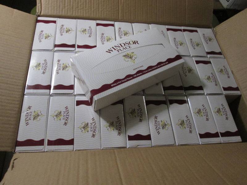 lot 235 image: Case of 30 boxes Windsor Place Whit...