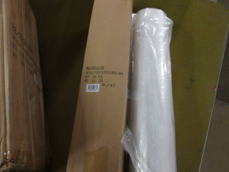 lot 245 image: Case of 4 Rolls of 250 each Food Se...