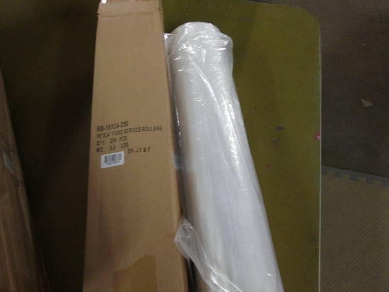 lot 246 image: Case of 4 Rolls of 250 each Food Se...