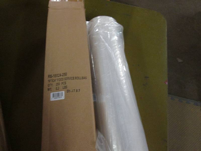 lot 247 image: Case of 4 Rolls of 250 each Food Se...