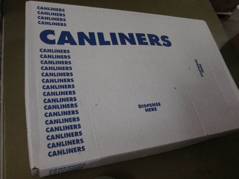 lot 281 image: Case of 250 Can Liners for 40-45 Ga...
