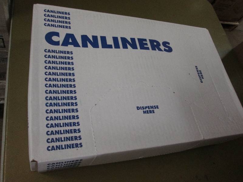 lot 283 image: Case of 250 Can Liners for 40-45 Ga...