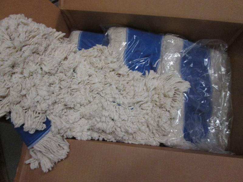 lot 300 image: Case of Rubbermaid 72 inch Dust Mop...