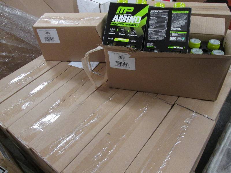lot 306 image: 8 Cases 12 bottles per case Amino m...