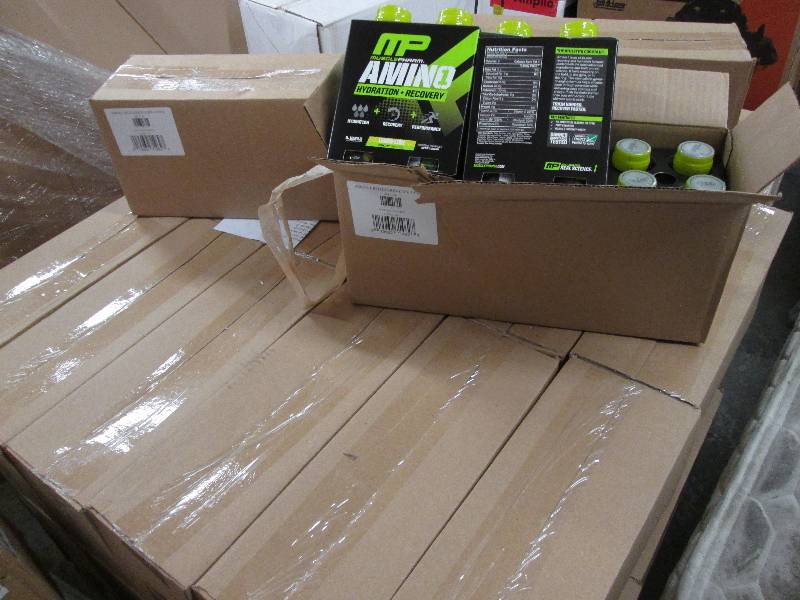 lot 309 image: 8 Cases 12 bottles per case Amino m...