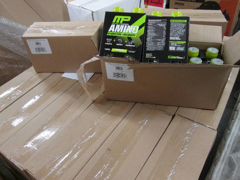 lot 311 image: 8 Cases 12 bottles per case Amino m...