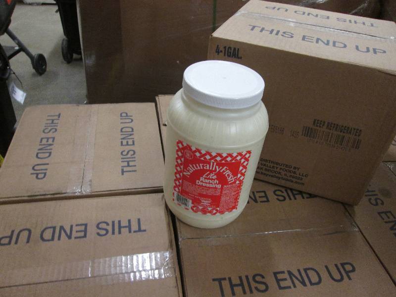 lot 319 image: 4 Cases Naturally Fresh Lite ranch ...