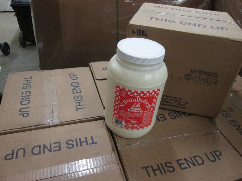 lot 320 image: 4 Cases Naturally Fresh Lite ranch ...