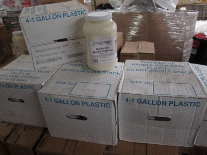lot 328 image: 4 Cases, 4 gallons per case Ambassa...