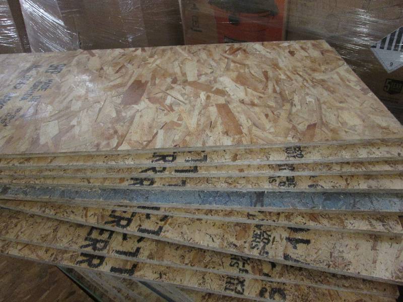 lot 336 image: 10 Sheets of 14 OSB board, each s...