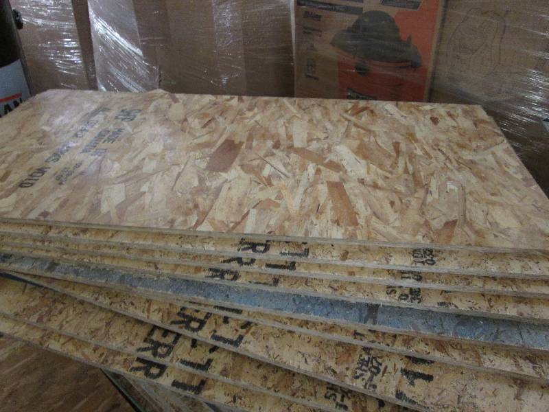 lot 338 image: 10 Sheets of 14 OSB board, each s...