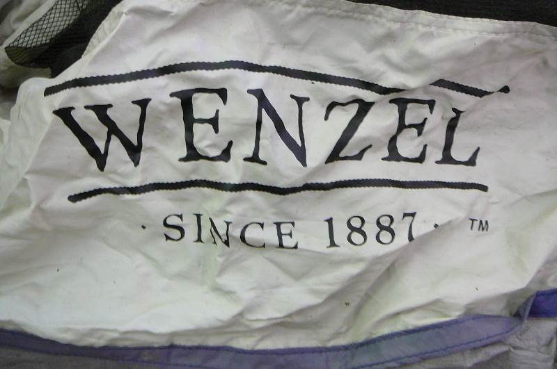 lot 28 image: Screen Tent and Poles & Stakes Wenzel 12x12 approx.