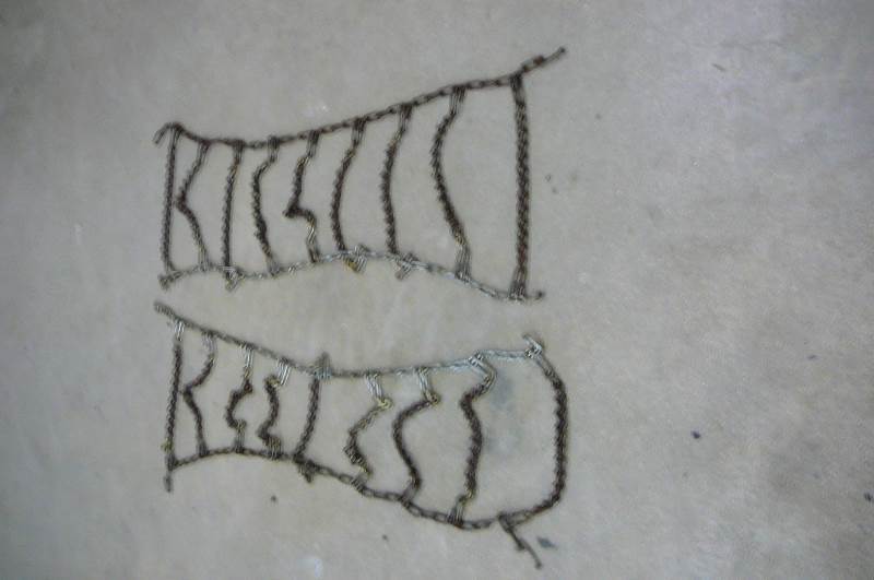 lot 29 image: ATV Tire Chains 4 Wheeler Set 15 x 45