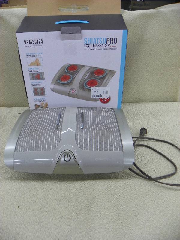 lot 283 image: Shiatsu Pro Foot Massager, by Homedics