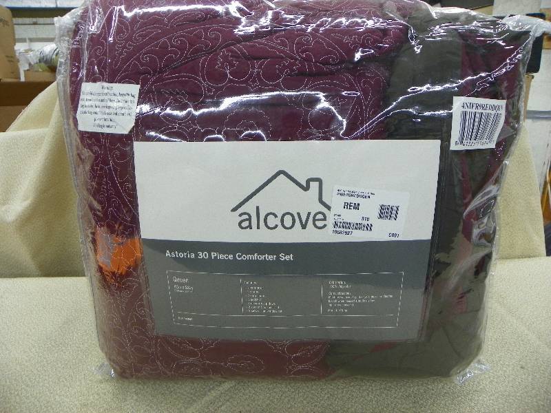 Alcove Astoria 30 Piece Comforter Set Returns Overstocks And