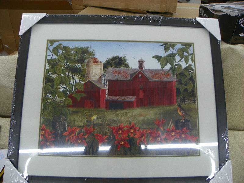 lot 484 image: Summer Days 20 x 30 framed picture