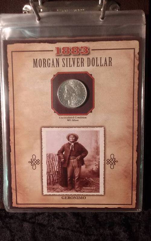 Uncirculated Morgan Silver Dollars of the 19th Century (6 coins), 90% Silver
