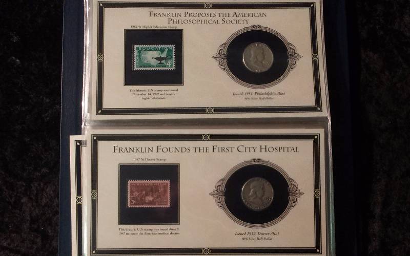 Benjamin Franklin US Half Dollar Collection