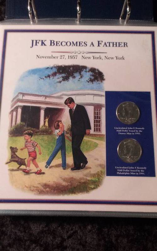 John F Kennedy Uncirculated US Half Dollar Collection