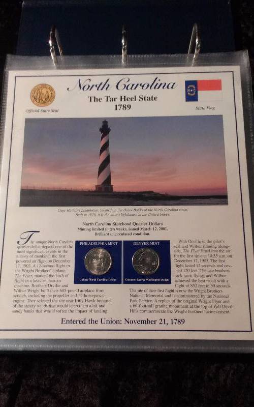 America the Beautiful State Quarters Collection